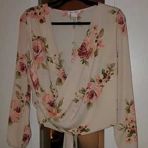 Boho Floral Blouse